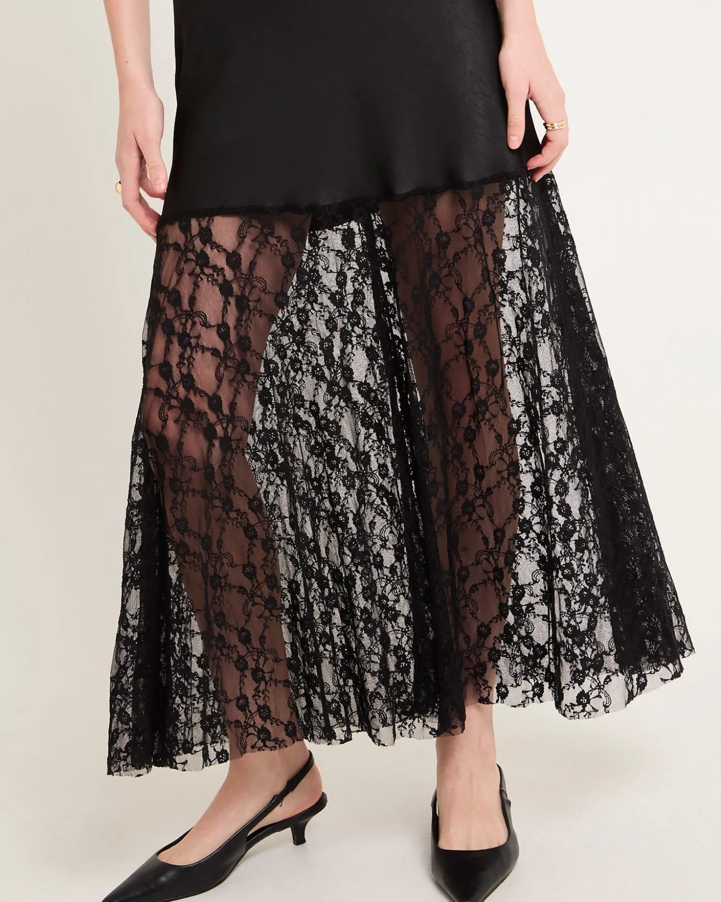 Maxi And Lace Maxi Dress