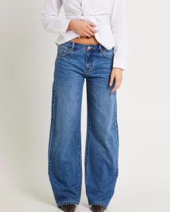 Maylee Low Rise Relaxed Denim Jeans