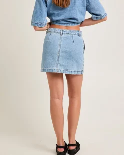 Mercer Denim Mini Skirt