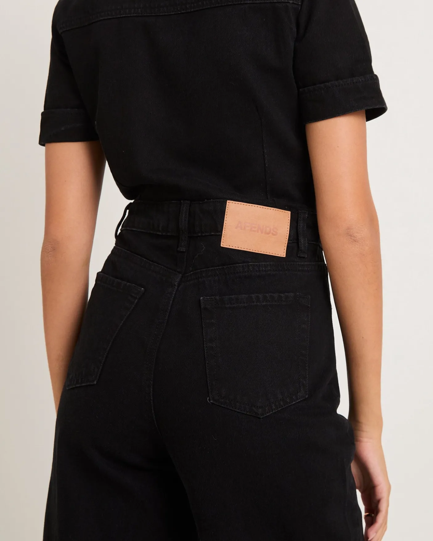 Miami Denim Flared Jumpsuit