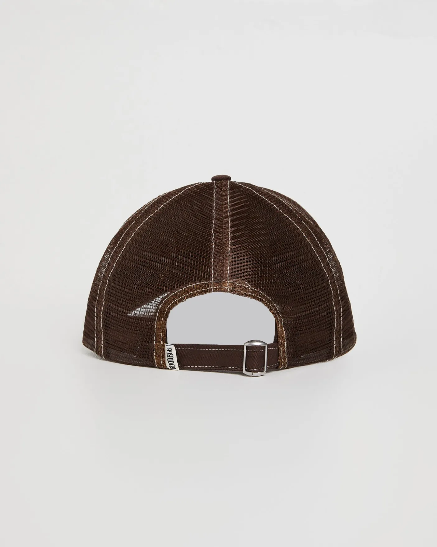 Mid-Block Curved Peak Trucker Cap
