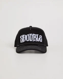 Mid-Block Curved Peak Trucker Cap