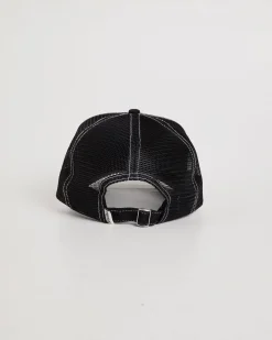 Mid-Block Curved Peak Trucker Cap