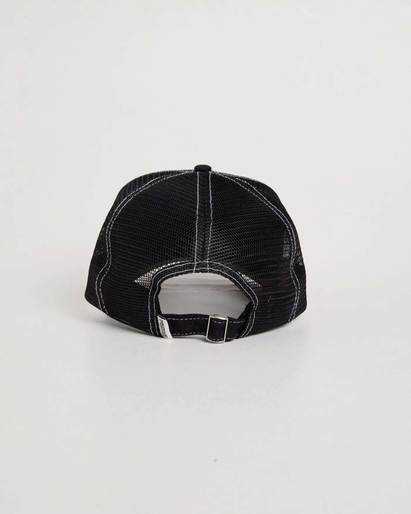Mid-Block Curved Peak Trucker Cap
