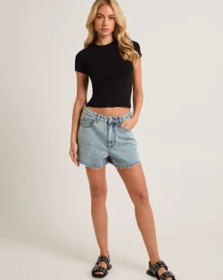 Millie A-Line Denim Shorts