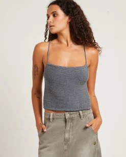 Mira Crochet Pebble Top