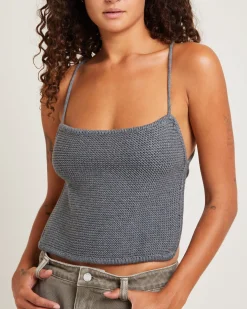 Mira Crochet Pebble Top