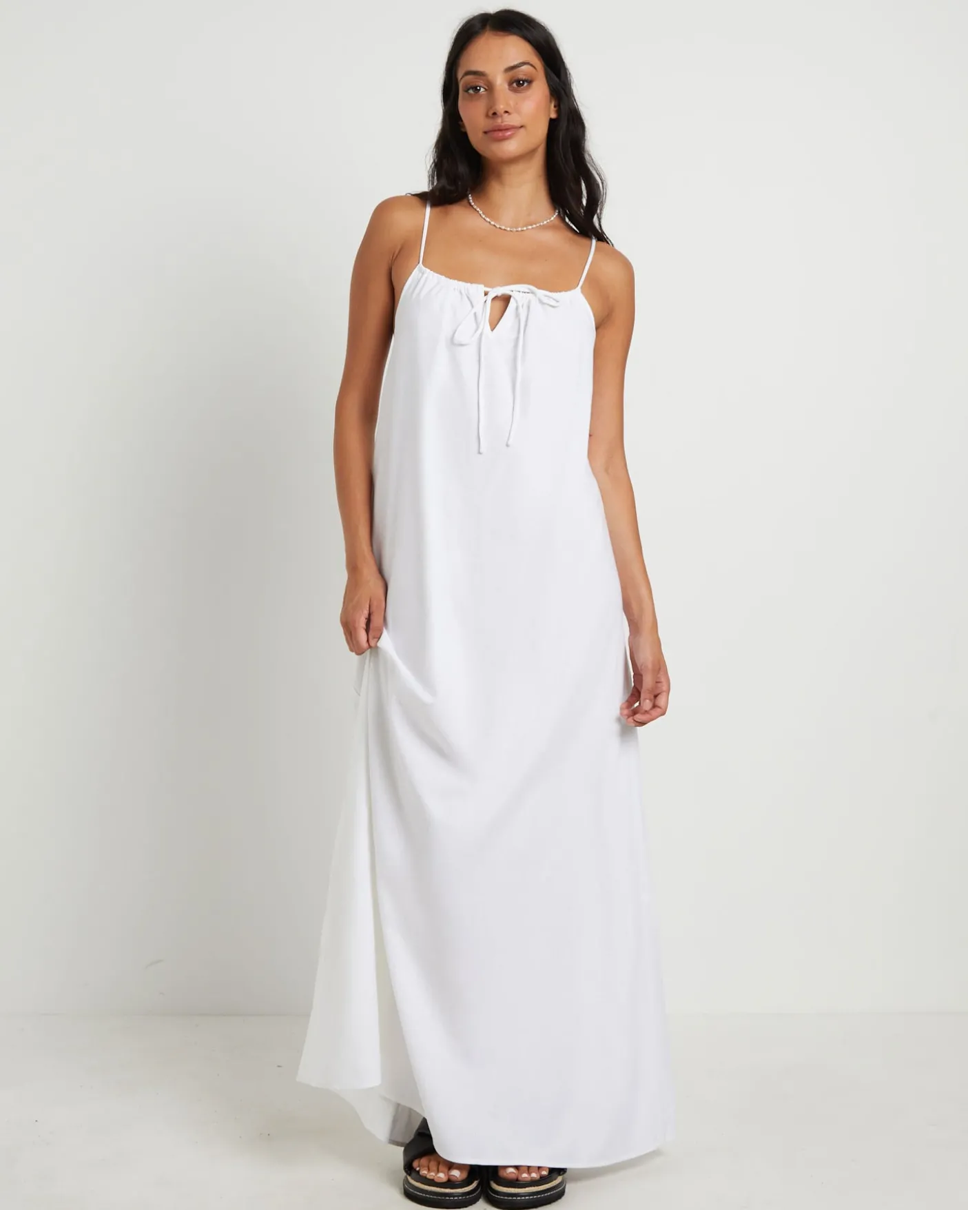 Mischa Maxi Dress White