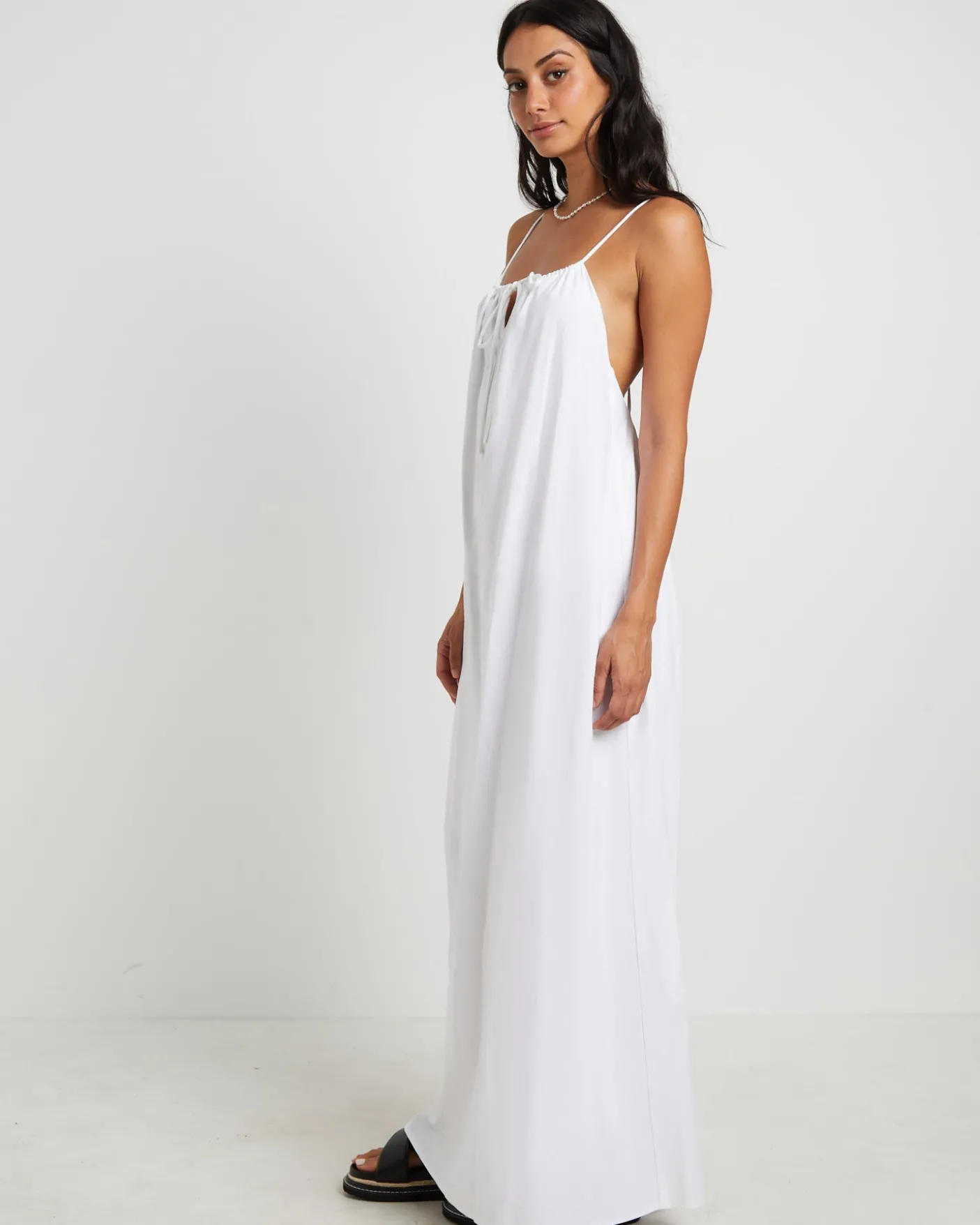Mischa Maxi Dress White