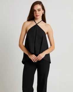 Molly Contrast Hankie Top