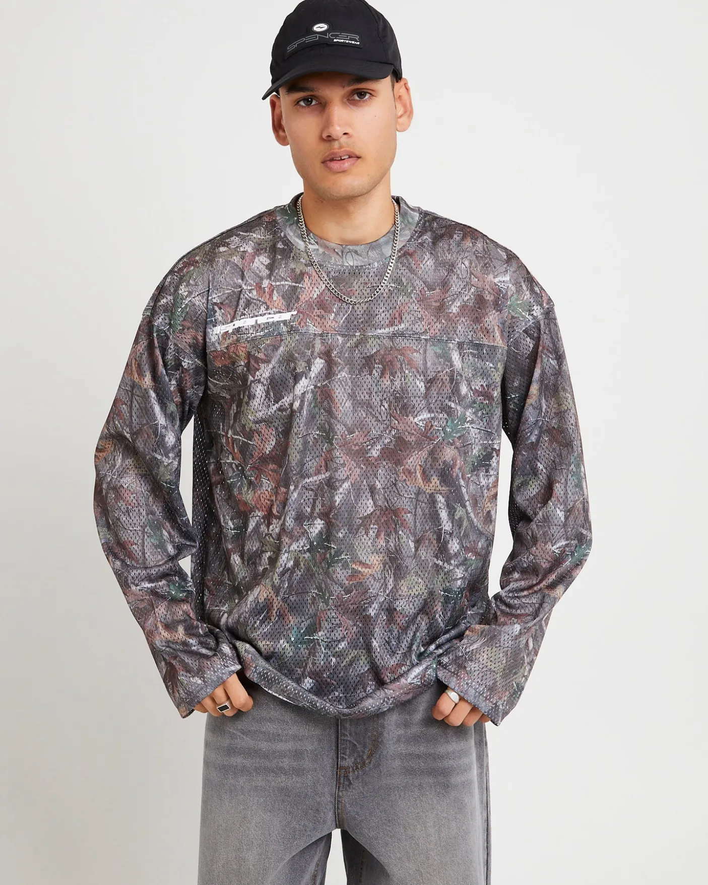 Monaco Mesh Long Sleeve T-Shirt