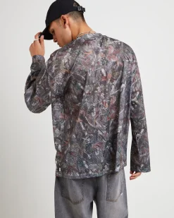 Monaco Mesh Long Sleeve T-Shirt