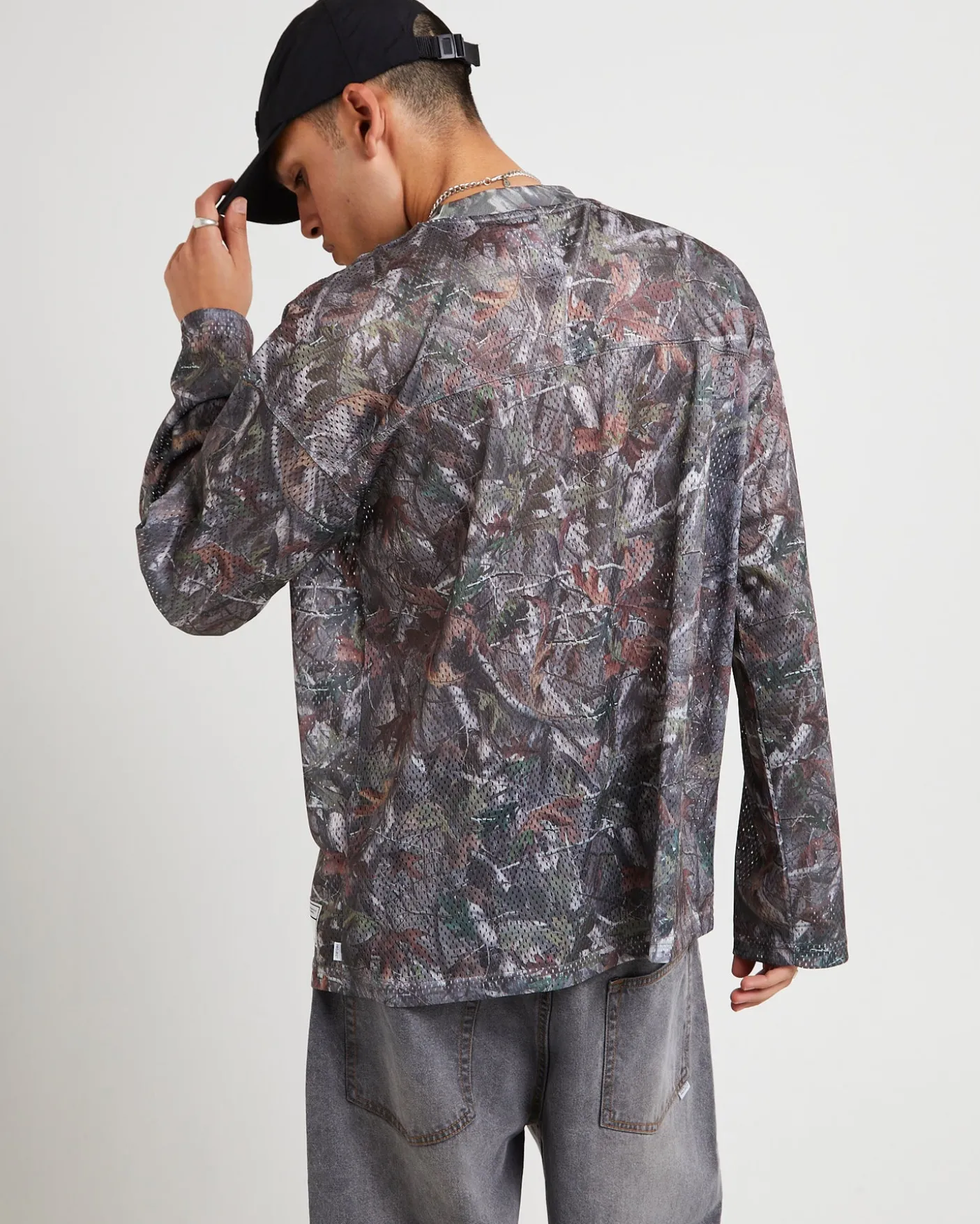 Monaco Mesh Long Sleeve T-Shirt
