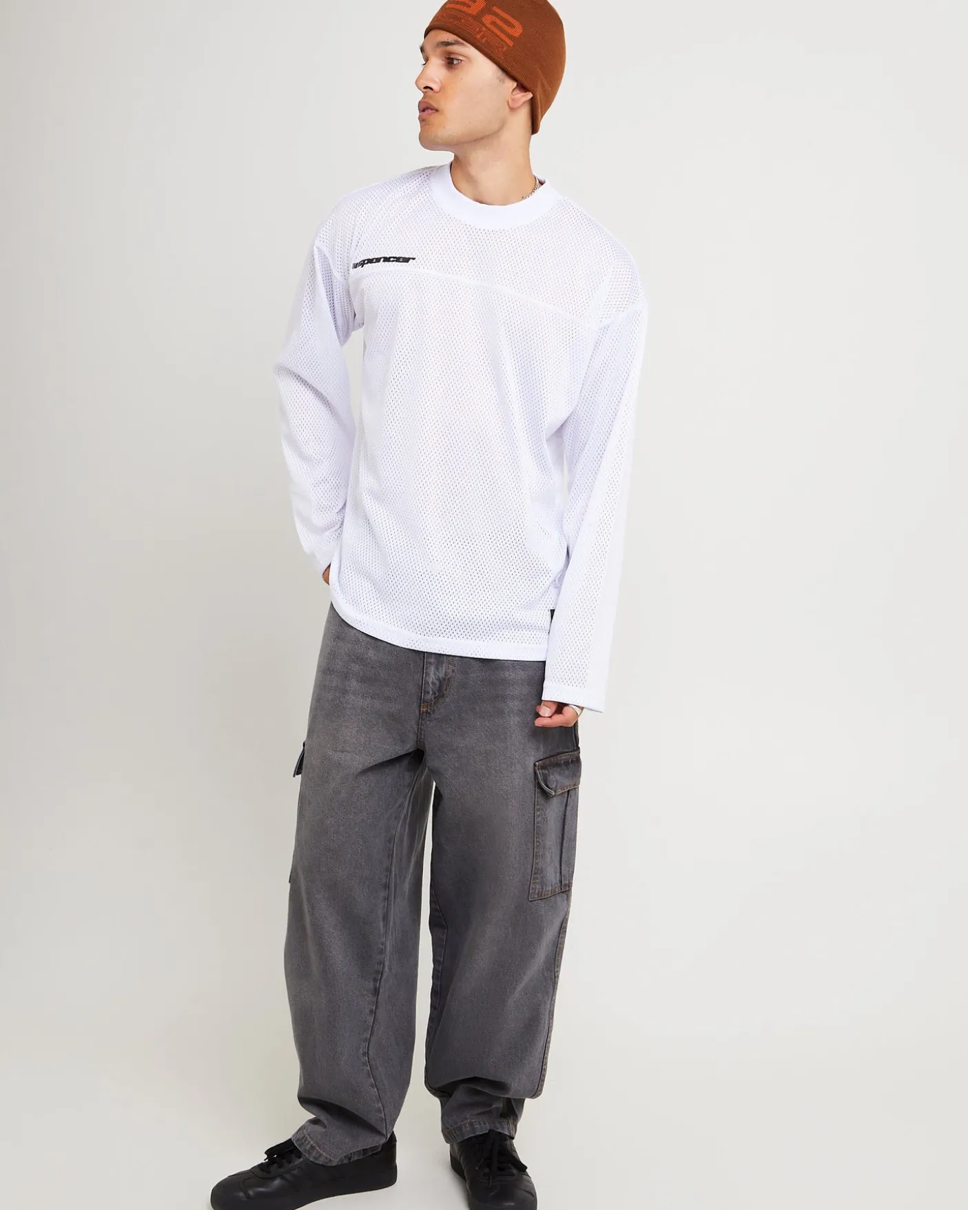 Monaco Mesh Long Sleeve T-Shirt
