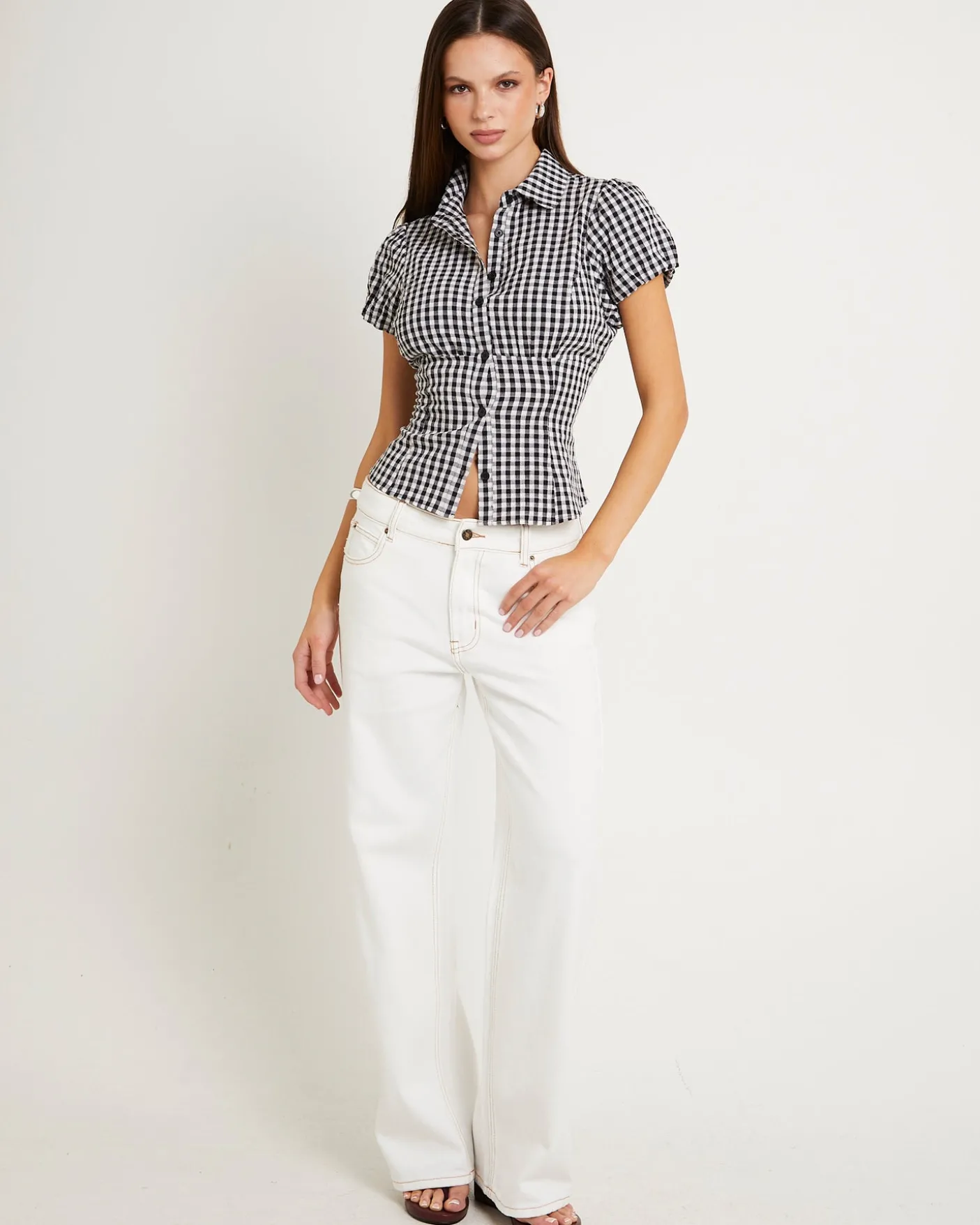 Monica Check Shirt