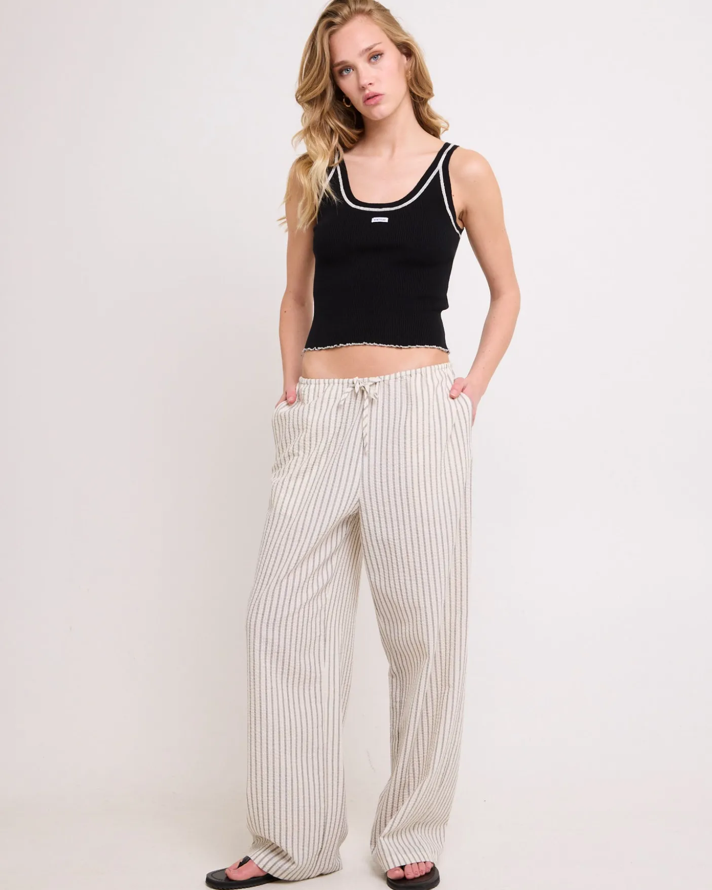 Morgan Stripe Pants