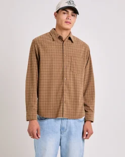 Murphy Check Cord Long Sleeve Shirt