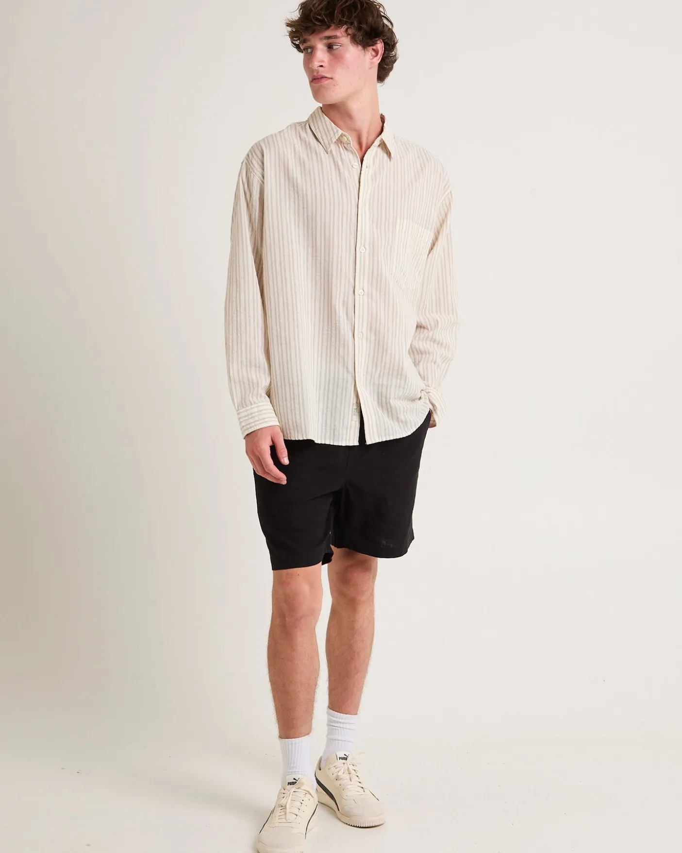 Murphy Stripe Long Sleeve Shirt