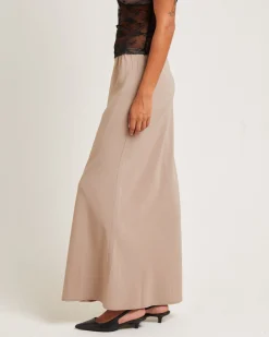 Mya Sweetheart Maxi Skirt Stone