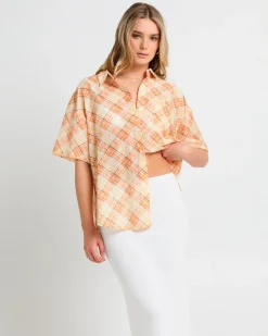 Nahla Oversized Check Shirt