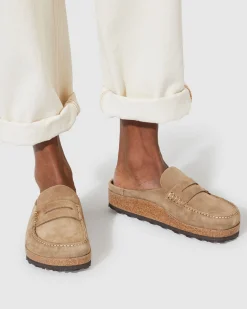 Naples Suede Leather Sandals