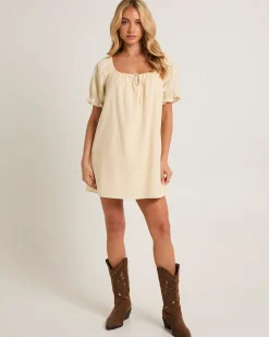 Nelson Smock Beach Mini Dress