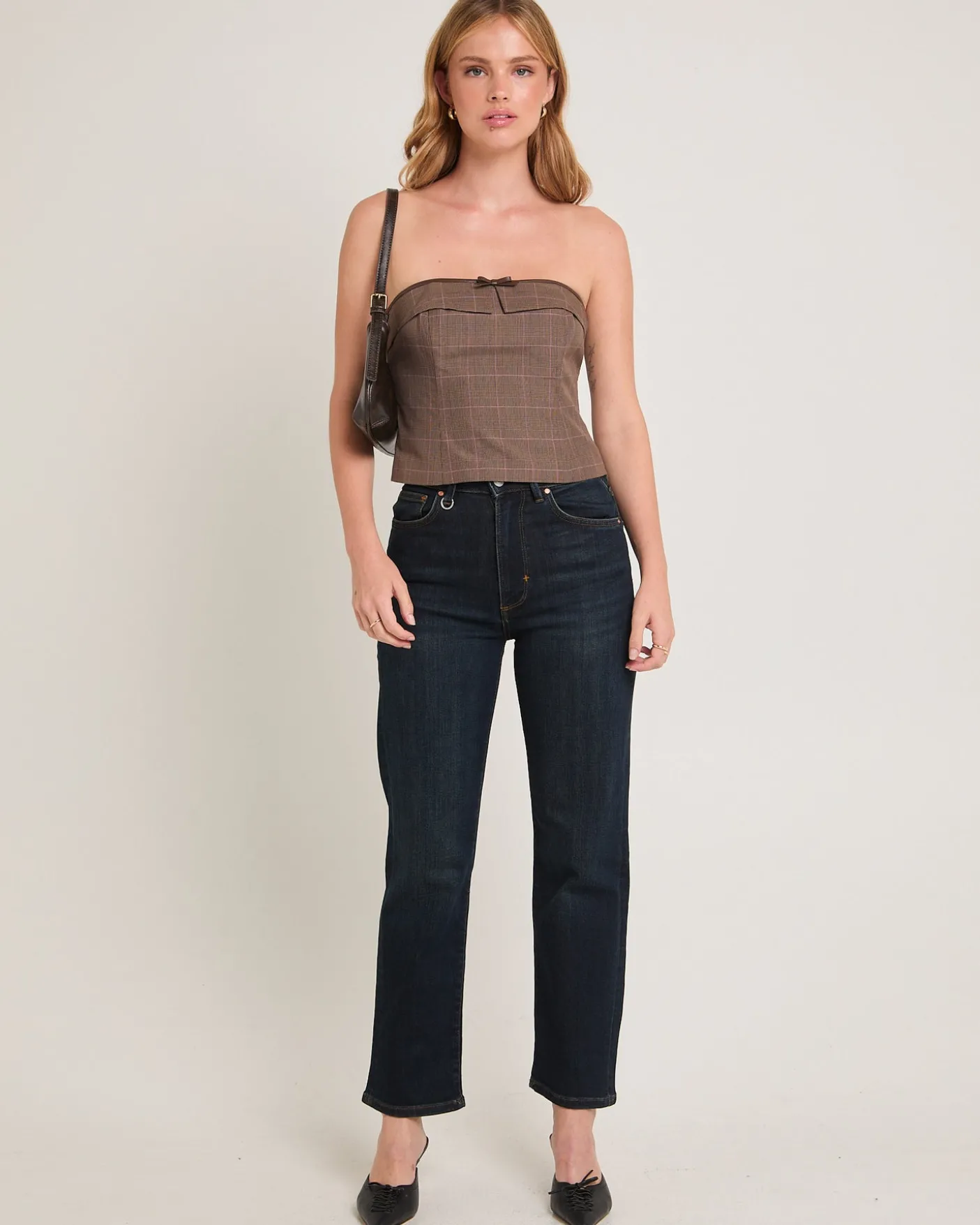 Nico Straight Denim Jeans Selene