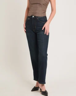 Nico Straight Denim Jeans Selene