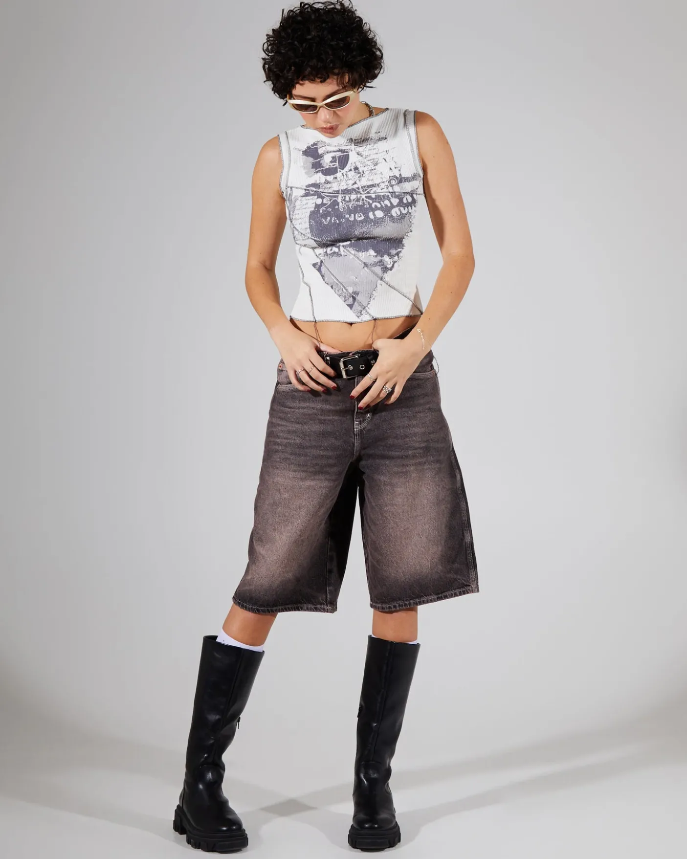 Nicola Denim Shorts