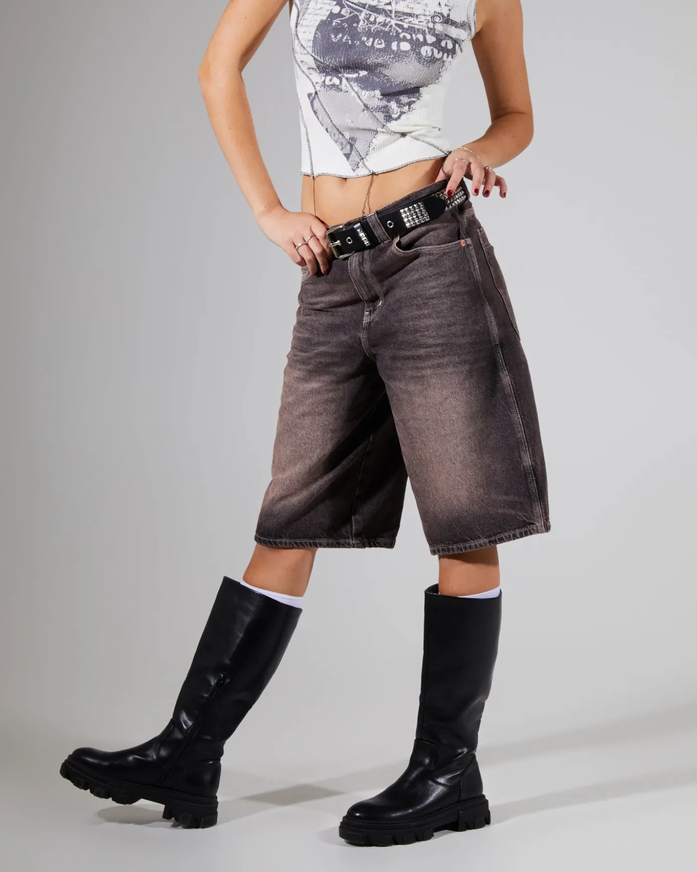 Nicola Denim Shorts