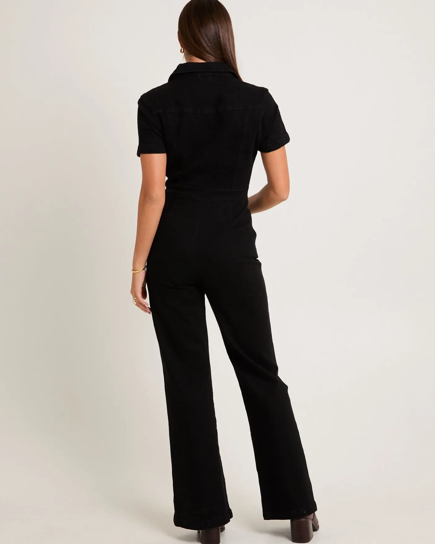 Nikki Denim Maxi Boiler Suit
