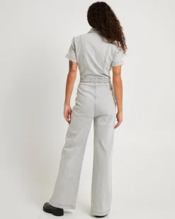 Nikki Denim Maxi Boiler Suit