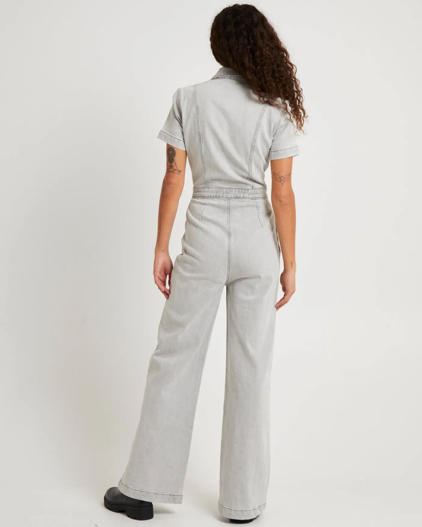 Nikki Denim Maxi Boiler Suit