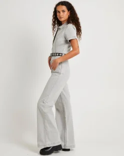 Nikki Denim Maxi Boiler Suit