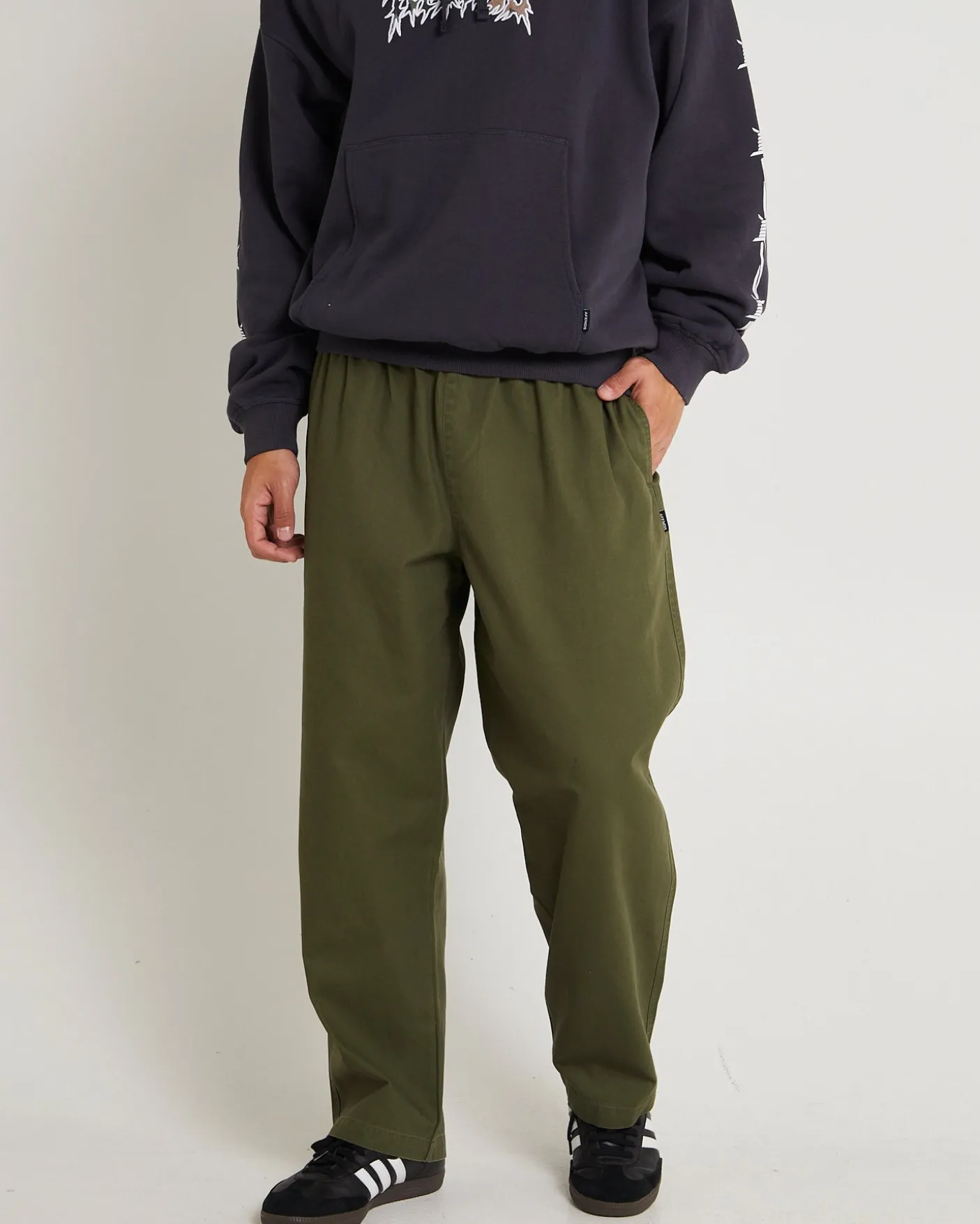 Ninety Eights Elastic Waist Pants