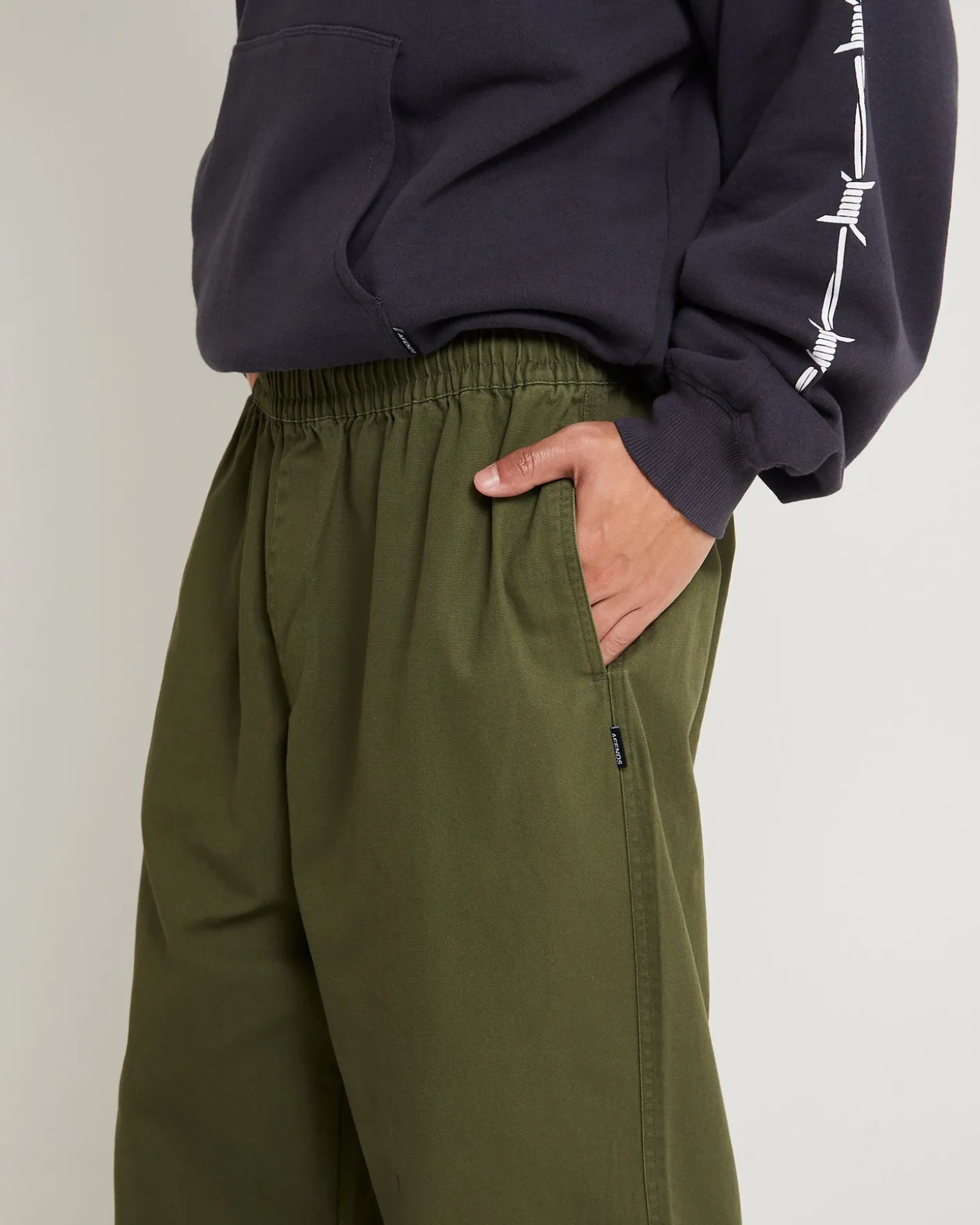 Ninety Eights Elastic Waist Pants