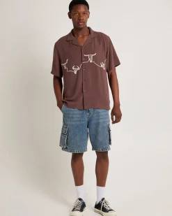 Ole Western Short Sleeve Resort Shirt
