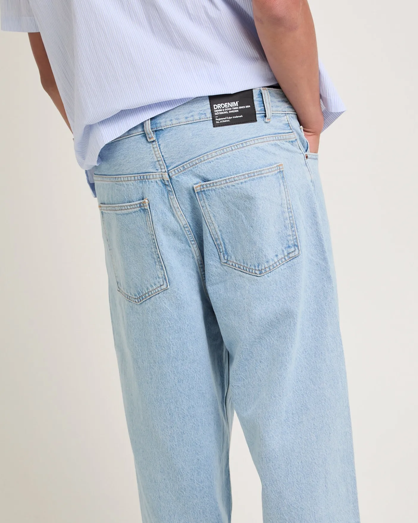 Omar Baggy Denim Jeans Stream Light Retro