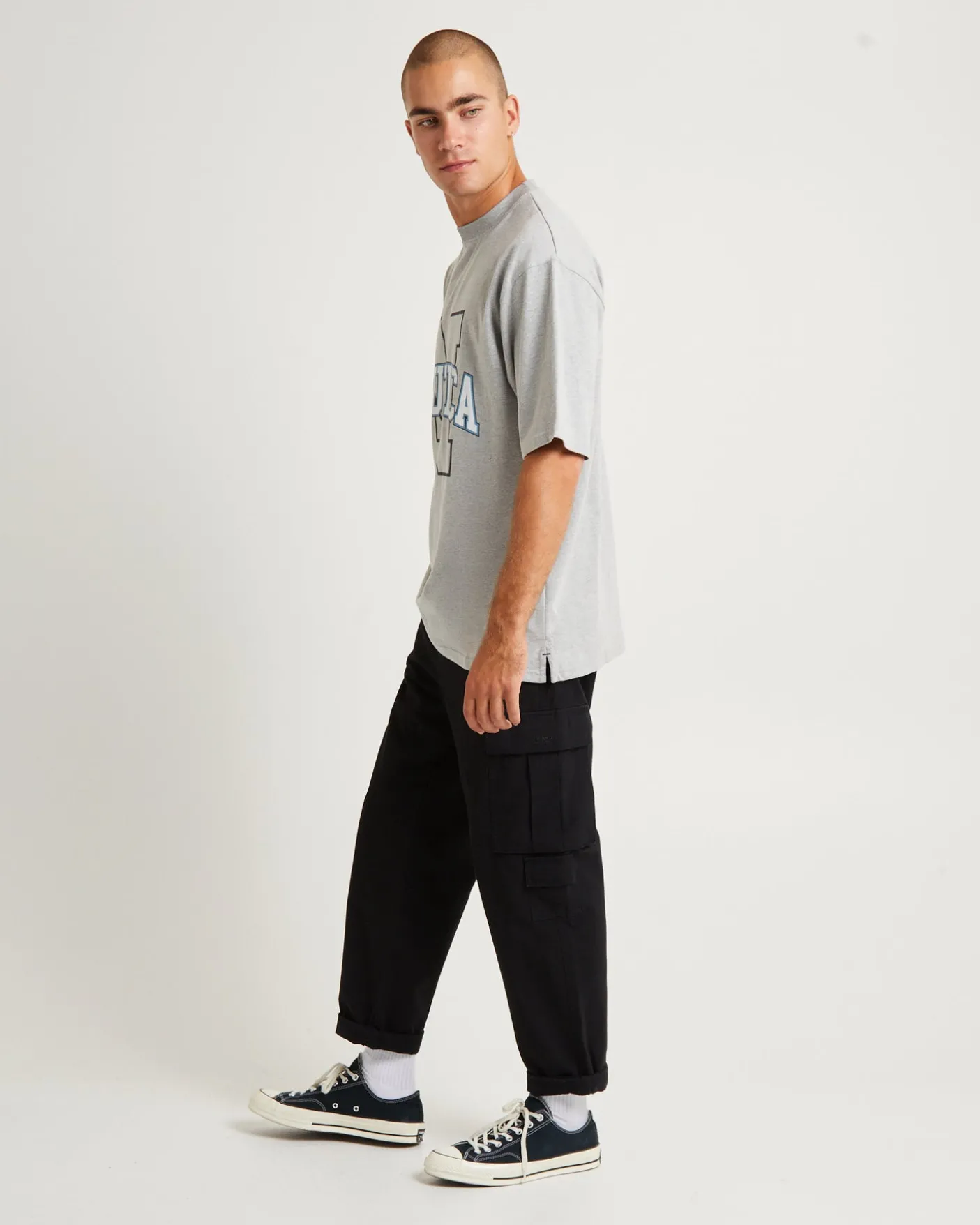 Omega Short Sleeve T-Shirt Grey