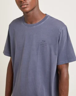 Organic Neuw Band Short Sleeve T-Shirt Grey