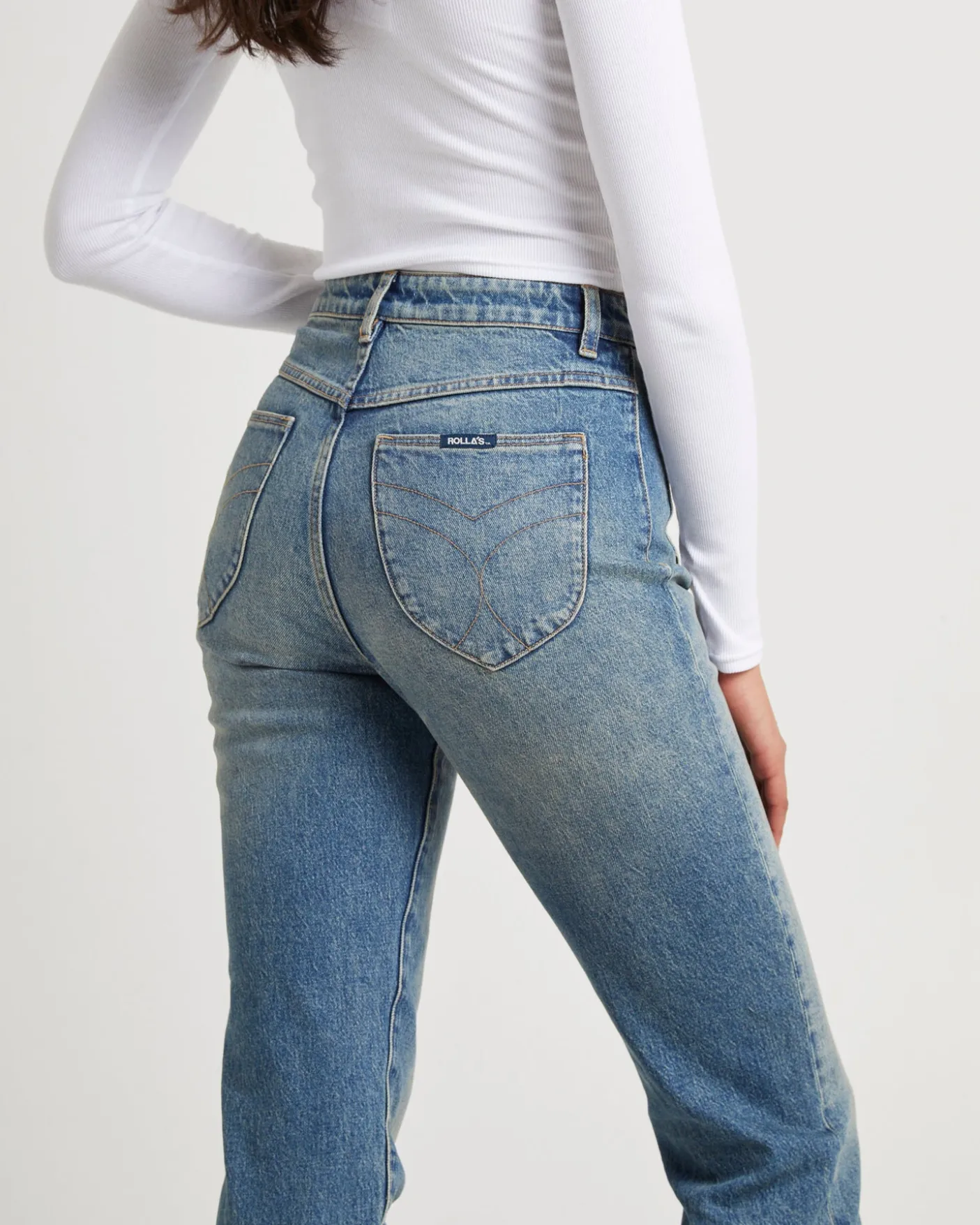 Original Straight Long Sailor Denim Jeans Organic Vintage
