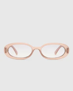 Outta Love Matte Oyster Sunglasses