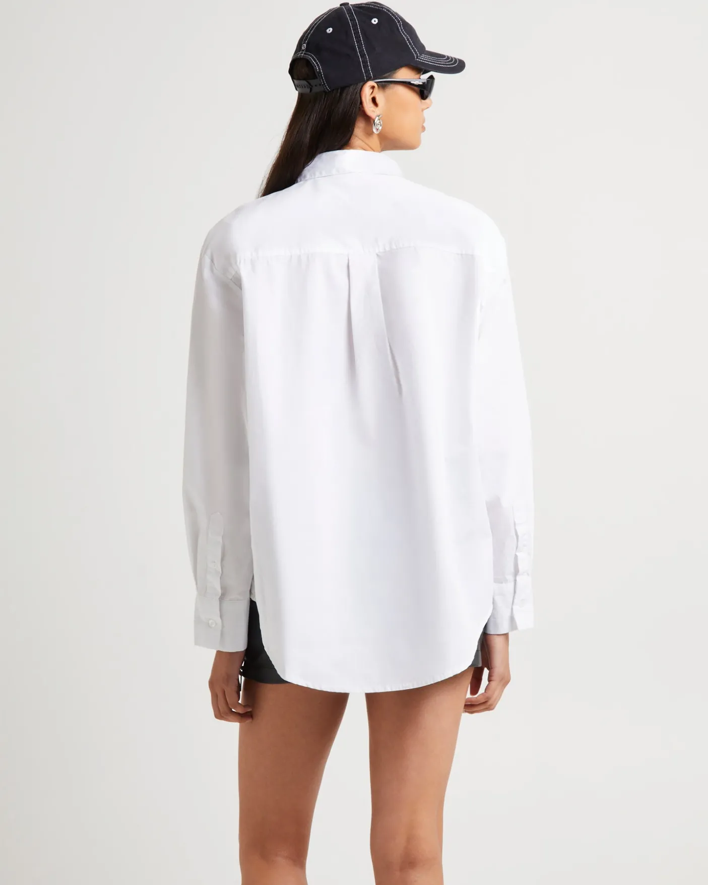 Oversized Poplin Shirt