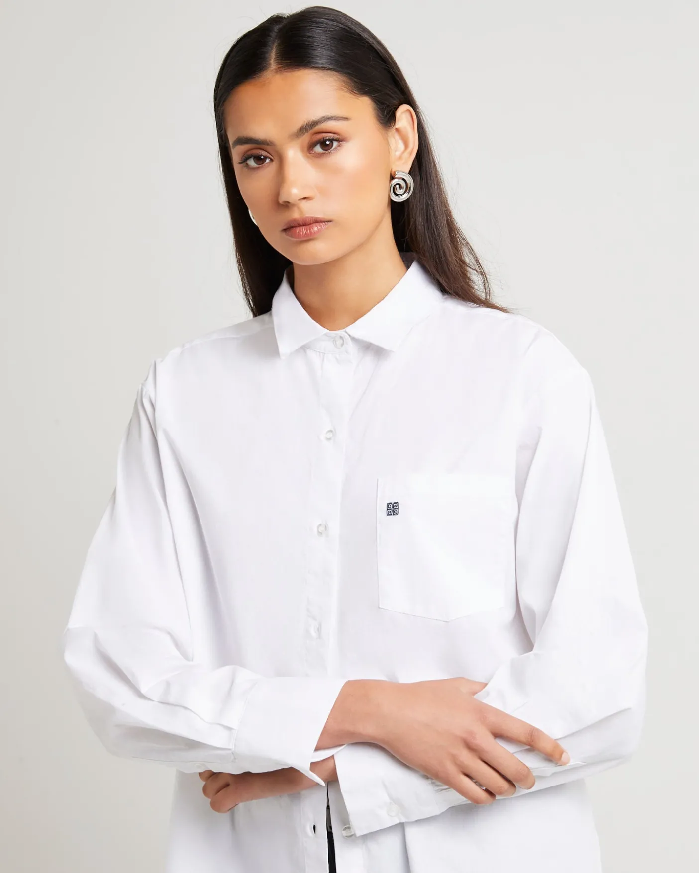 Oversized Poplin Shirt