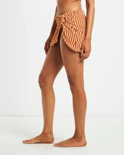 Paloma Geo Warp Mini Skirt in Assorted