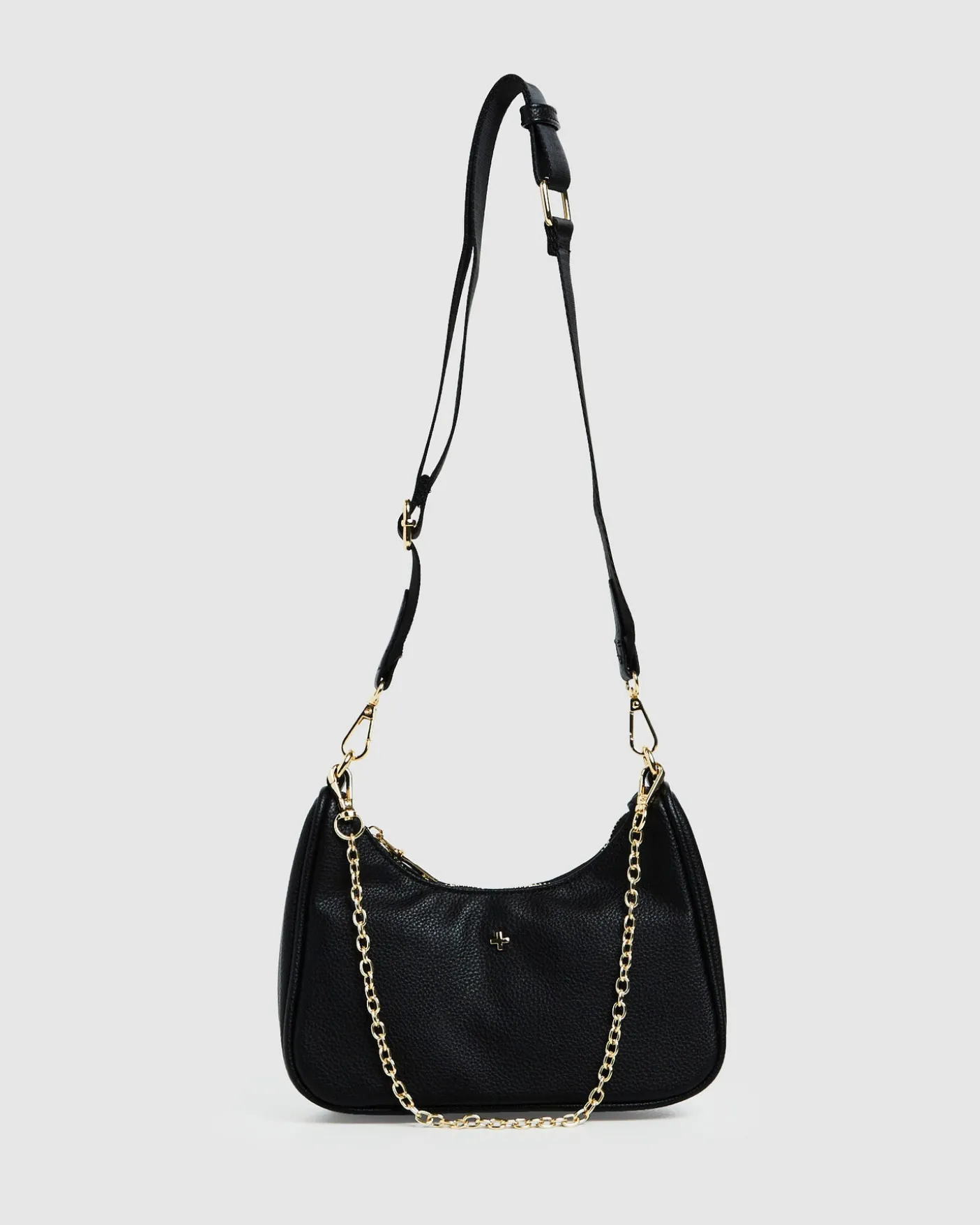 Paloma Handbag Pebble Black/Gold