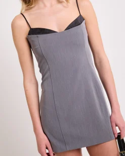 Parisia Contrast Mini Dress