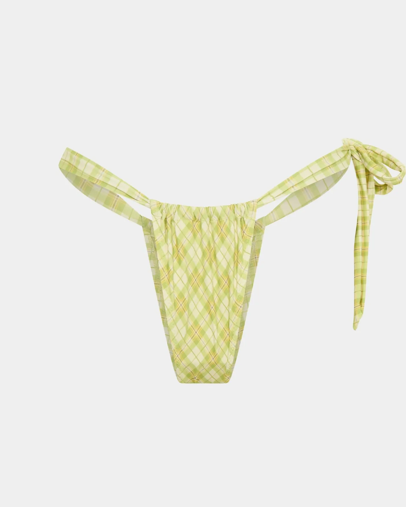 Parka Vintage Check Halter Bikini Set