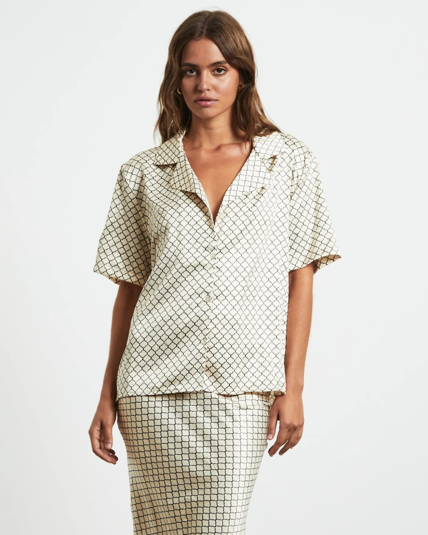 Parker Shirt Geo Print