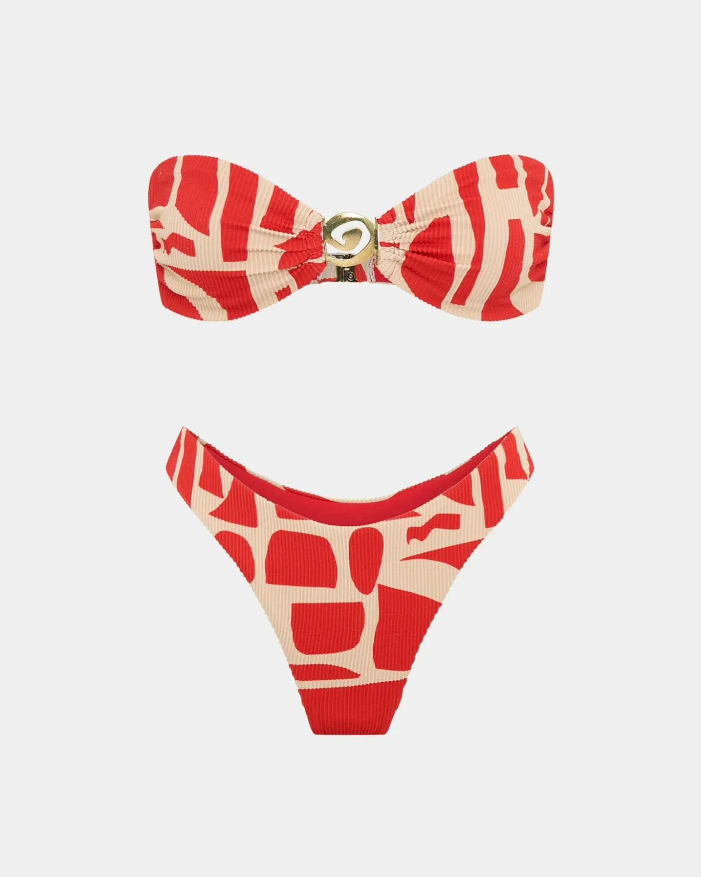 Paros Warp Bandeau Bikini Bikini Set